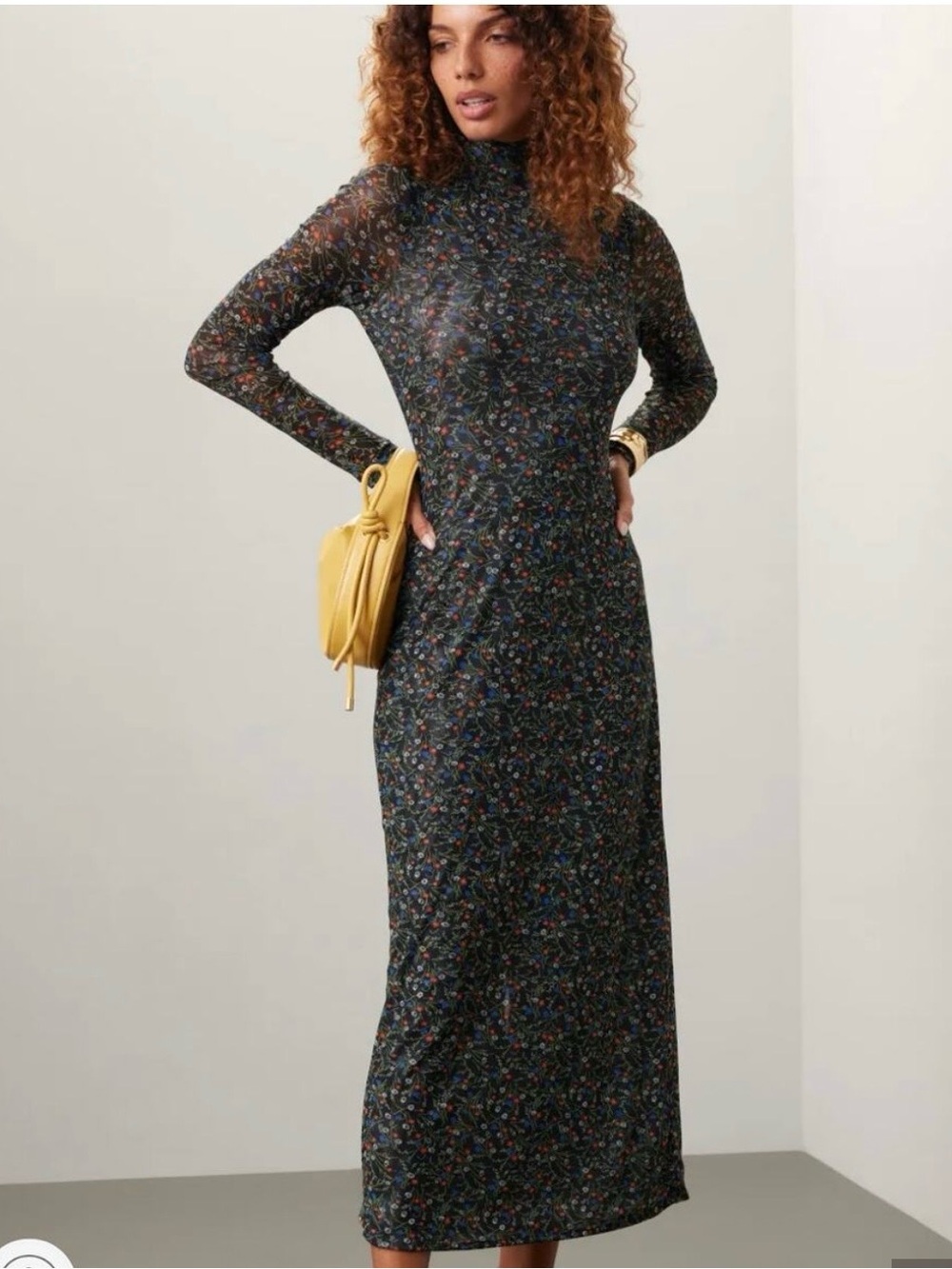 Rosetta Getty Mesh Flora Midi Dress RETAILS $440!